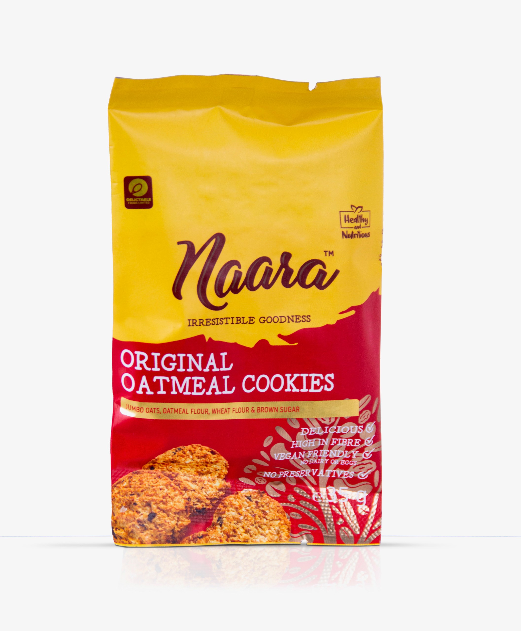 Naara Oatmeal Original Cookies 35g